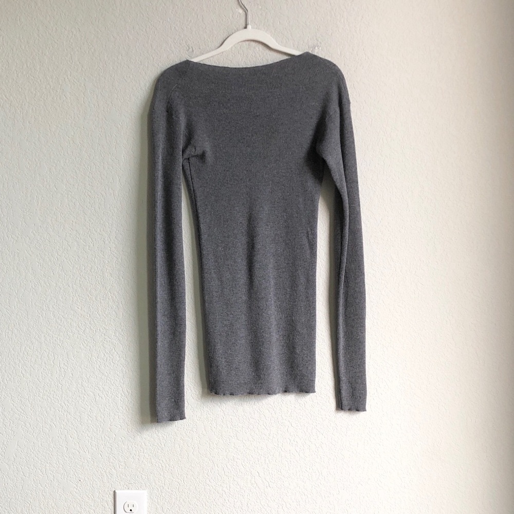 Stella McCartney Lightweight Wool Sweater Grey 42